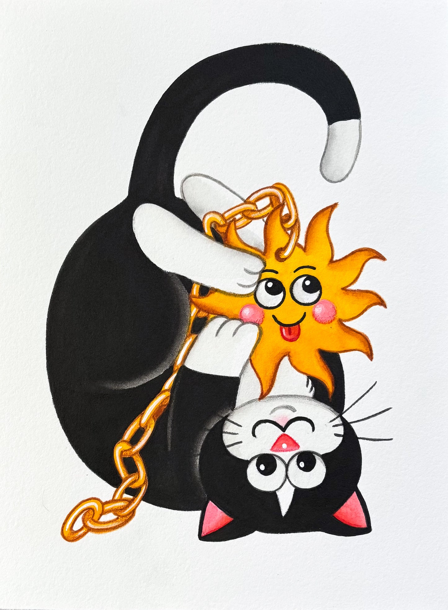 Original Painting: Sunshine 6”x8”