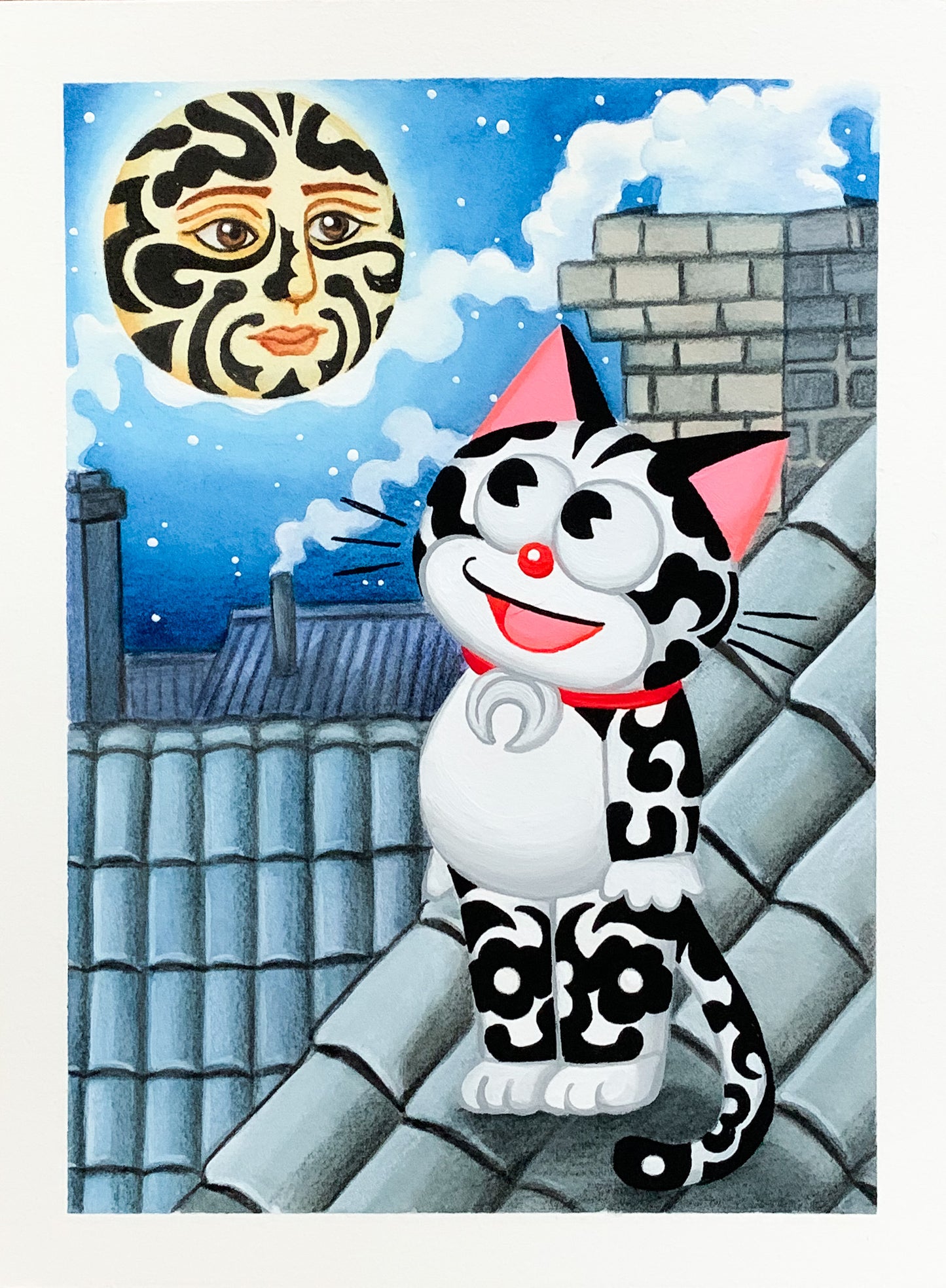 Mini Original Painting: The Great Omi 6”x8”