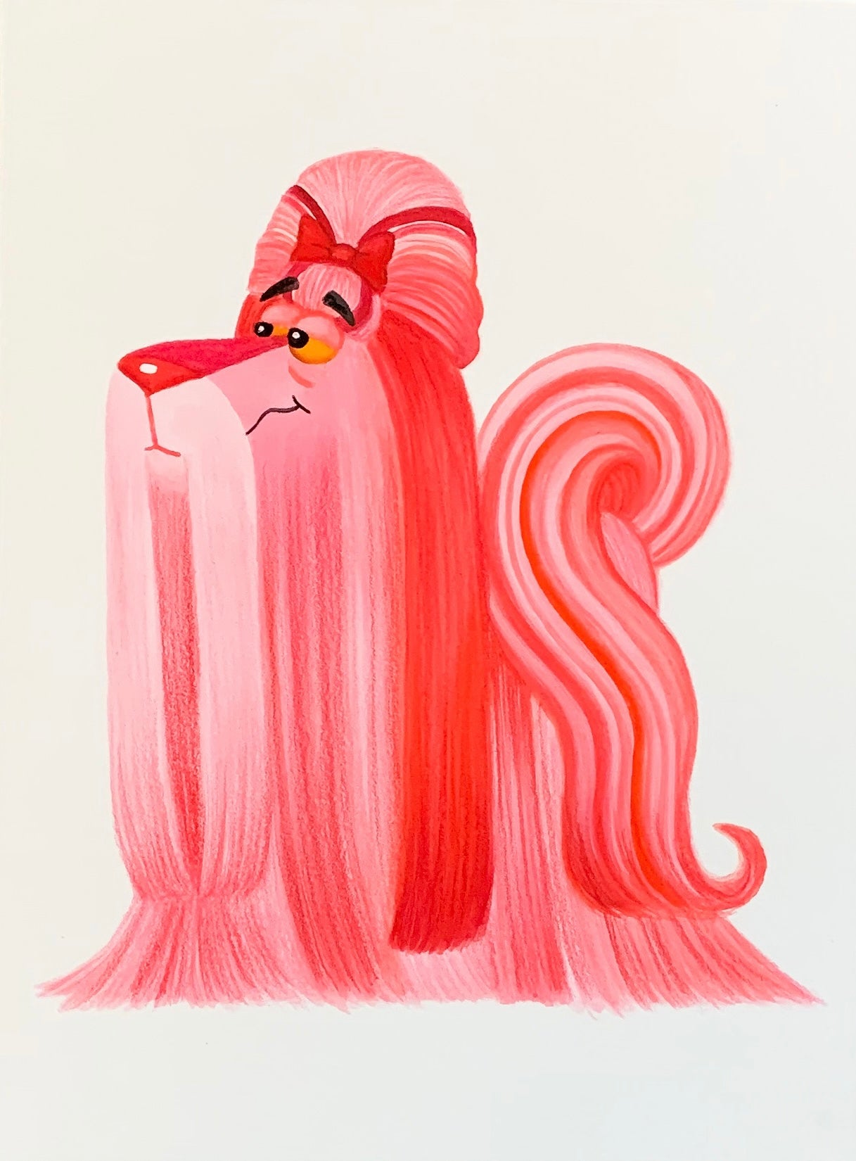 Original Mini Painting: Shih Tzu 6”x8”