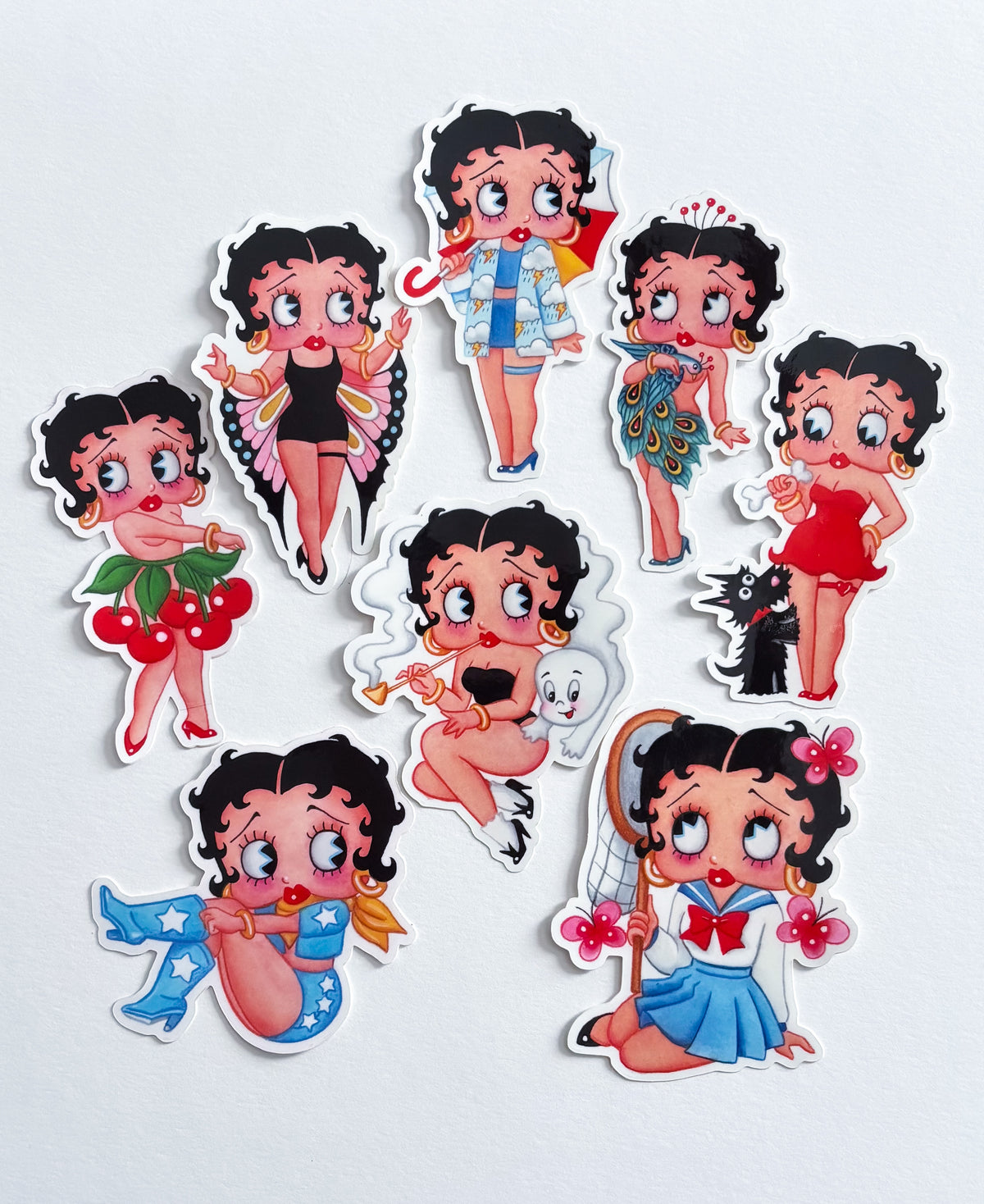 Betty 8 Sticker Pack