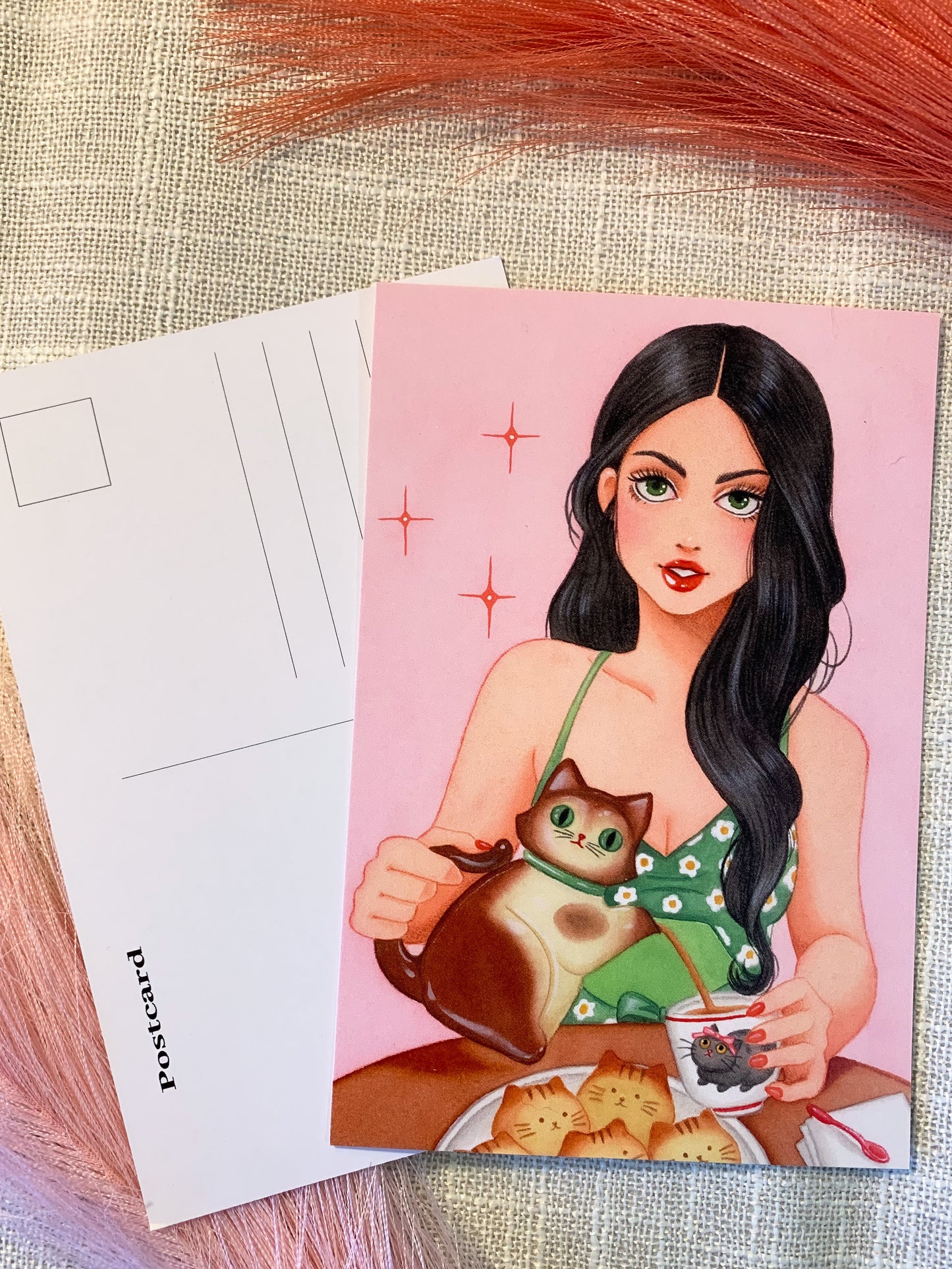 Tea Time Postcard