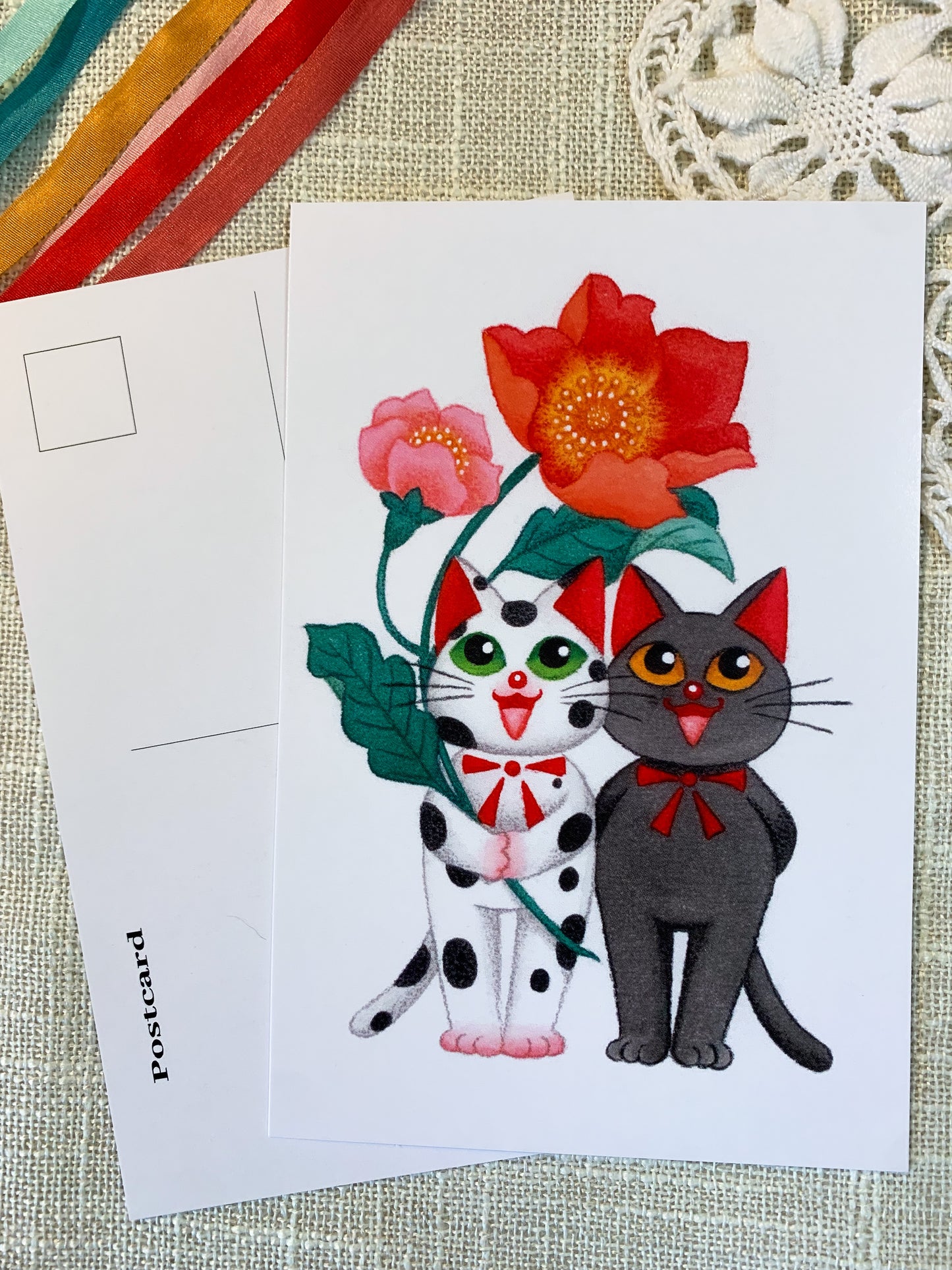 Kittens Postcard