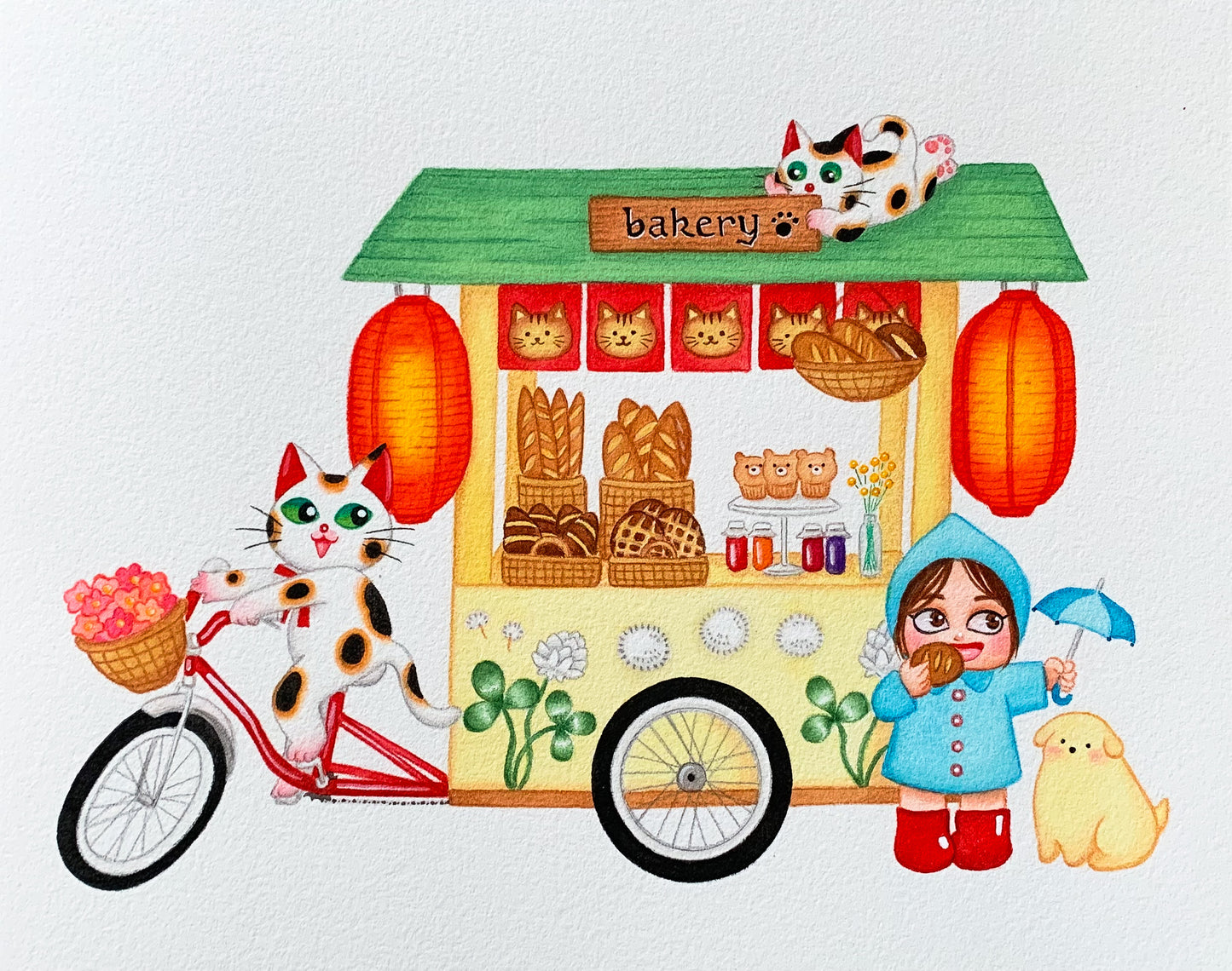 Giclee Print Bakery 8”x10”