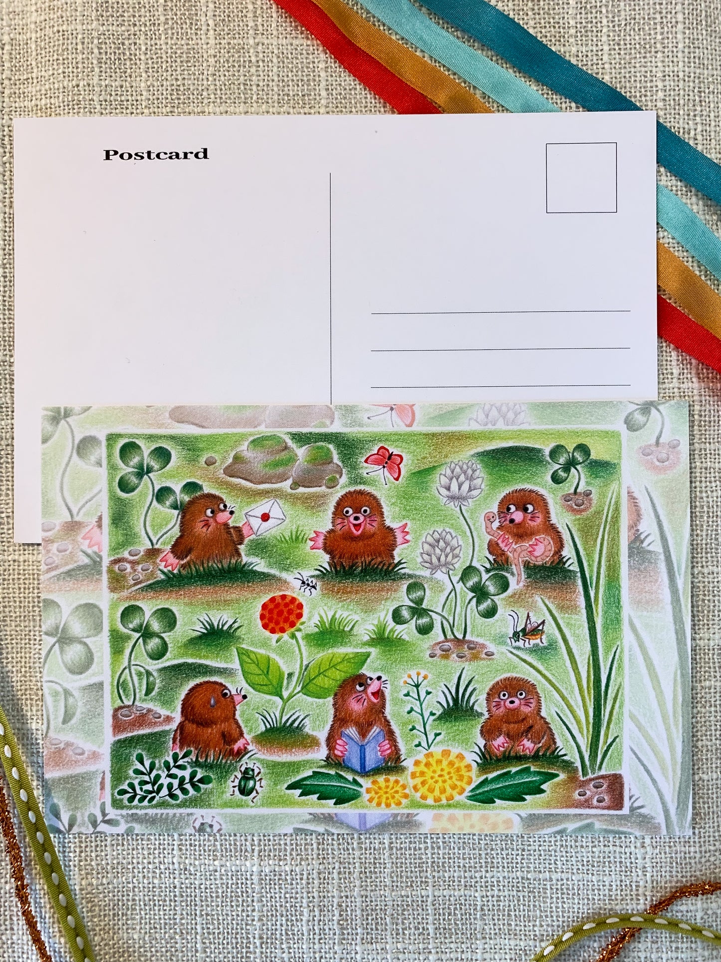 Moles Postcard