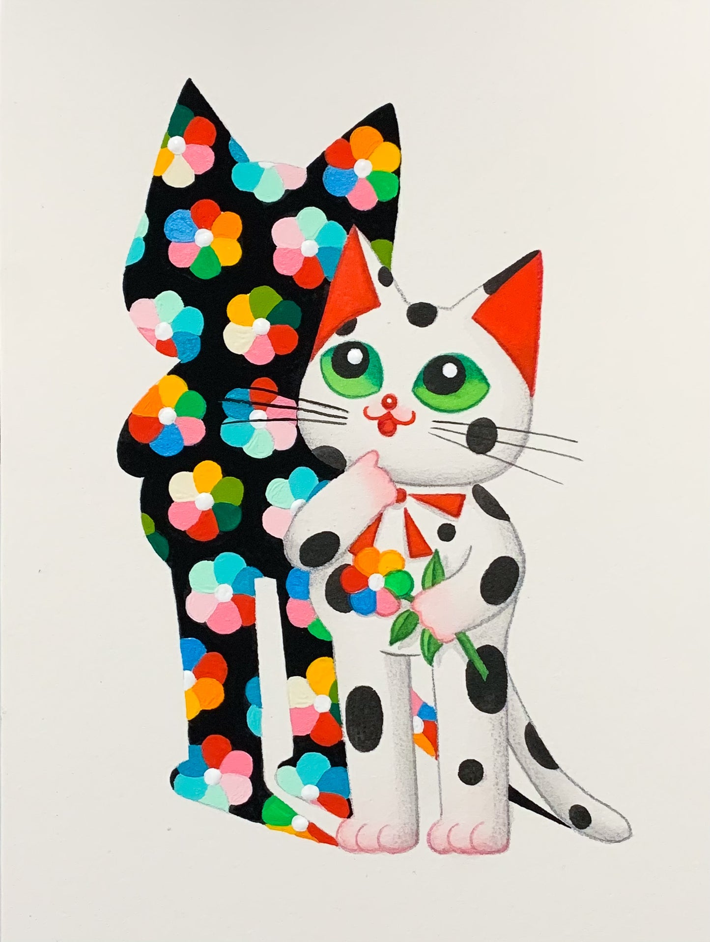 Original Mini Painting Shadow 6”x8”