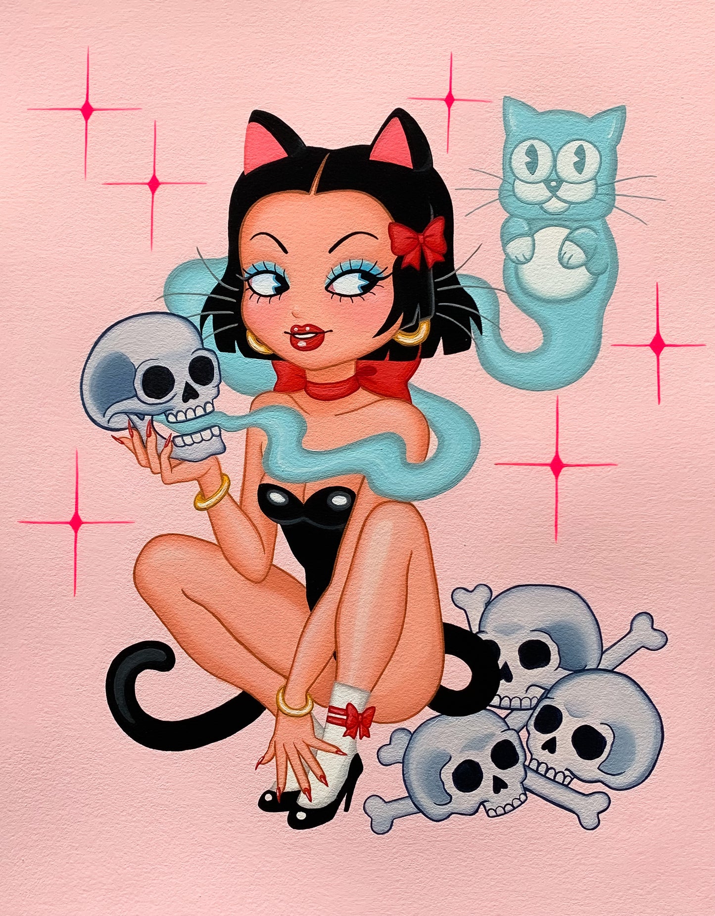Giclee Print Skulls 8”x10”