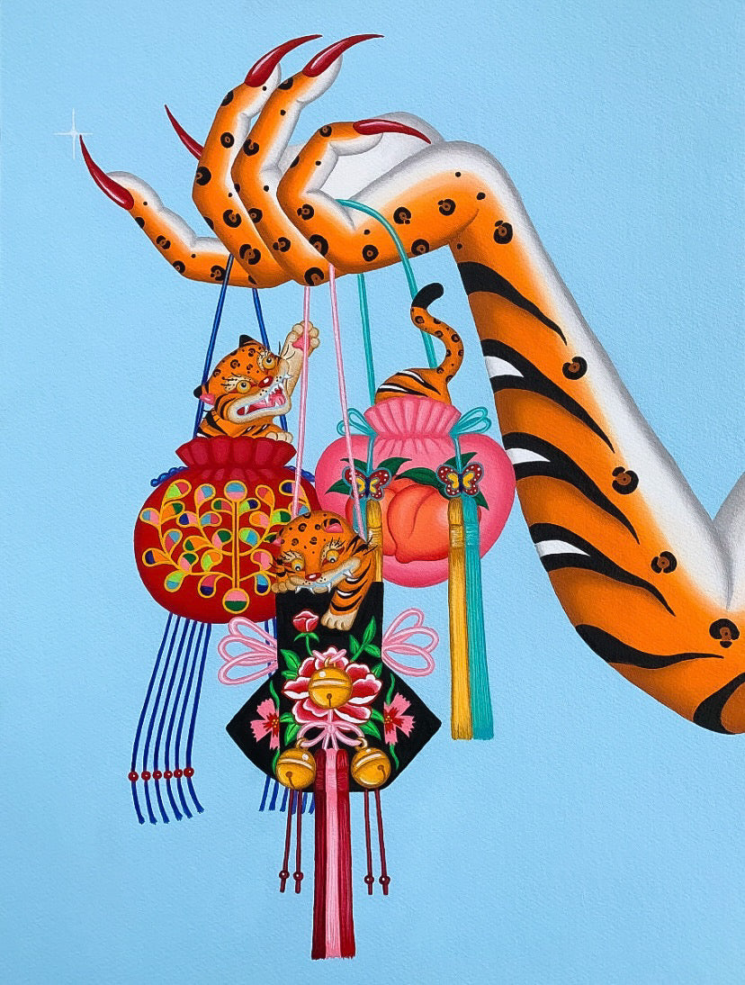 Giclee Print Lucky Bag 12”x16”