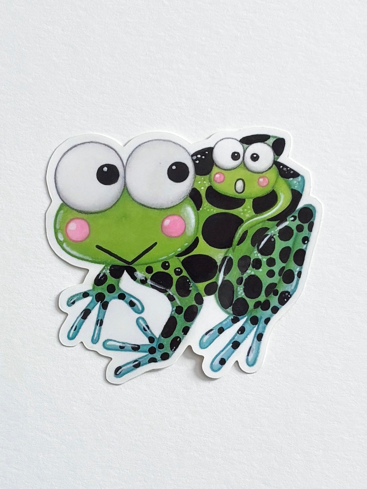 Splash-Back Poison Frog Sticker