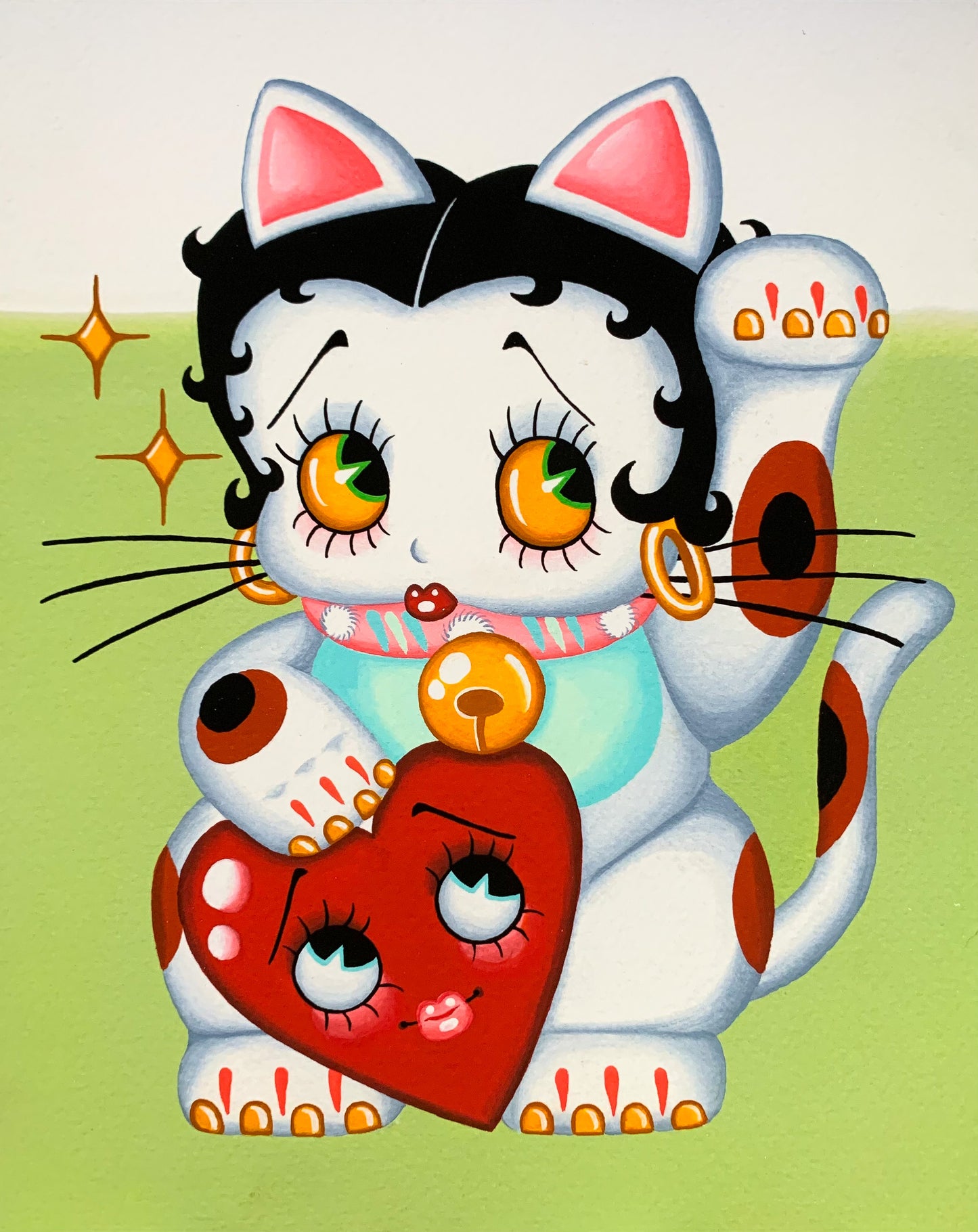 Giclee Print Maneki Neko 8”x10”