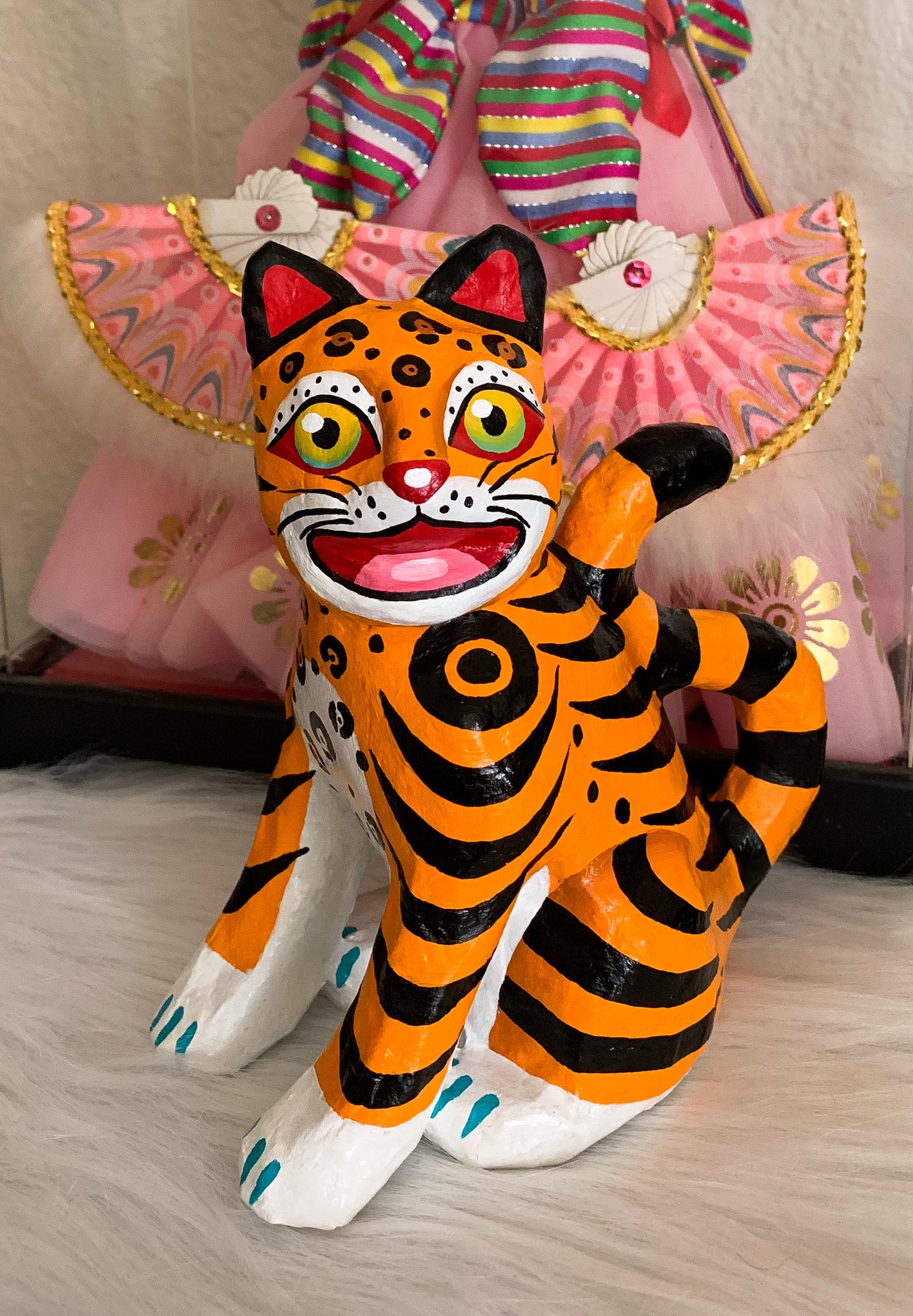 Paper Mache Korean Tiger