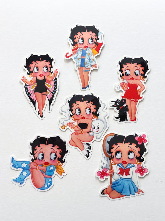 6 Sticker Pack (only 3 available)