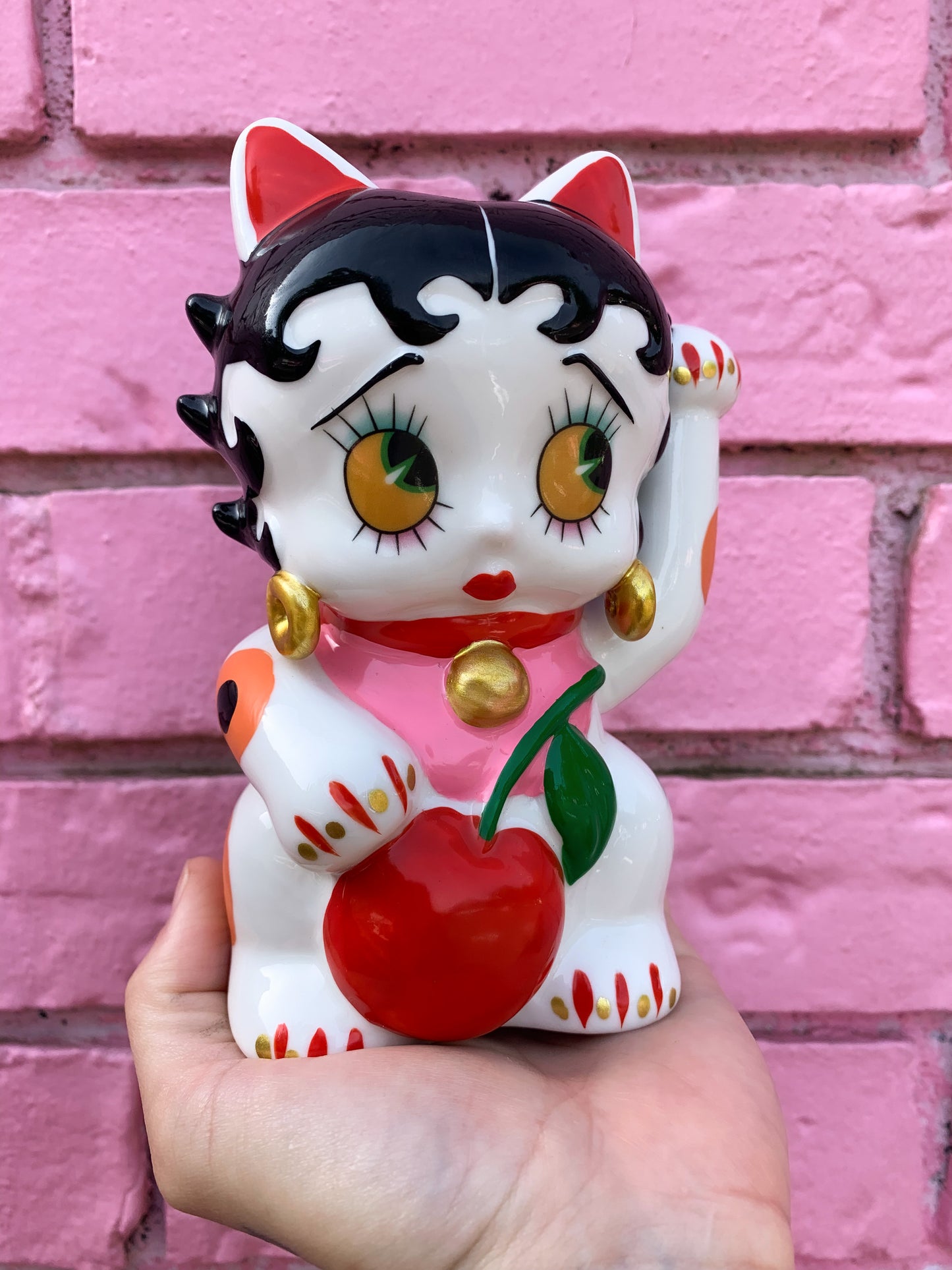 PRE-ORDER: Cherry Betty Maneki Neko - Estimated Delivery November