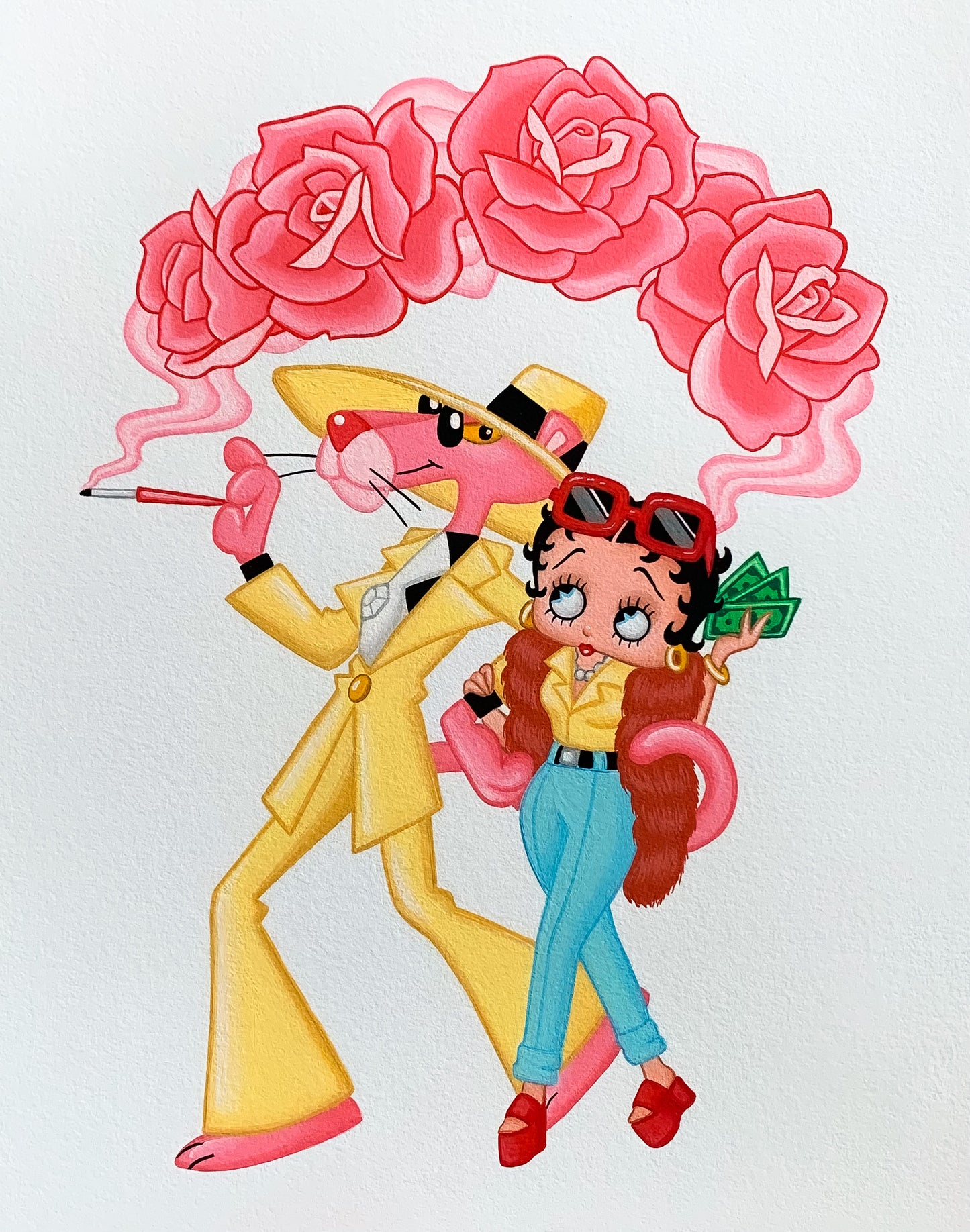 Giclee Print Rose Smoke 8”x10”