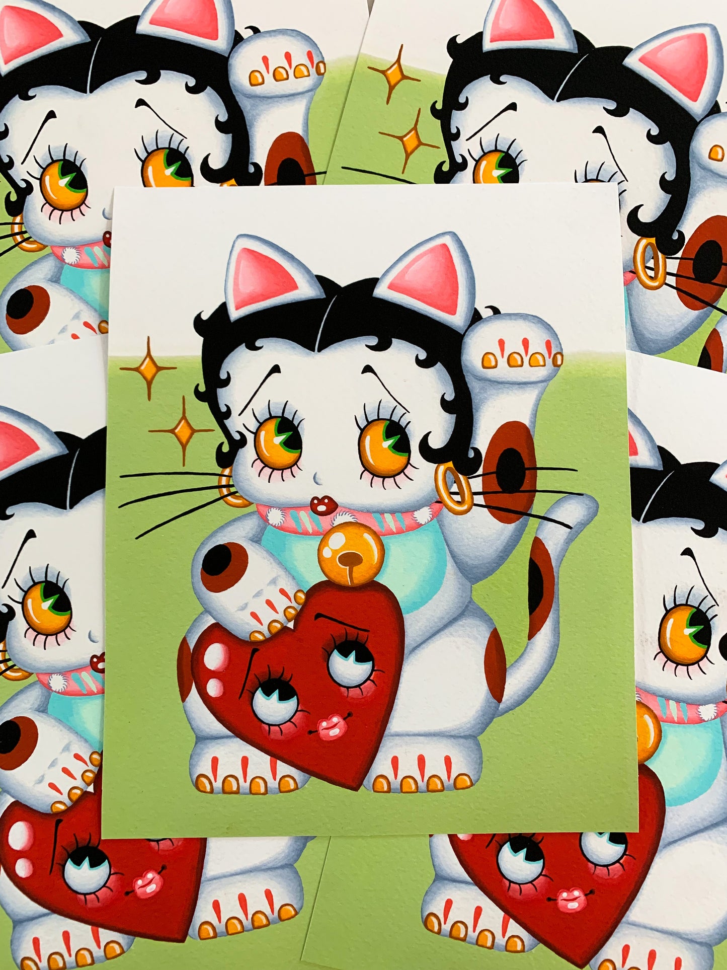 Giclee Print Maneki Neko 8”x10”
