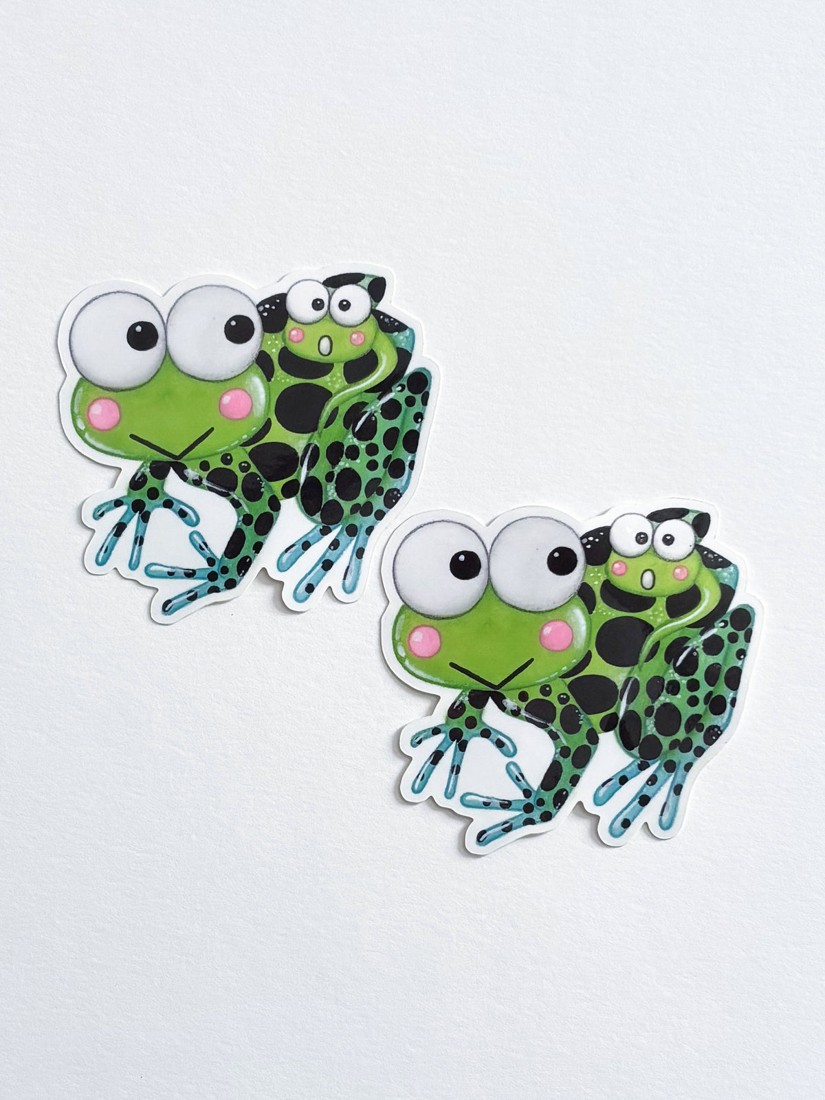 Splash-Back Poison Frog Sticker