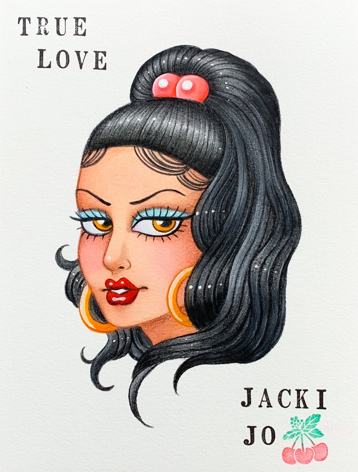 Original Mini Painting: True Love 6”x8”